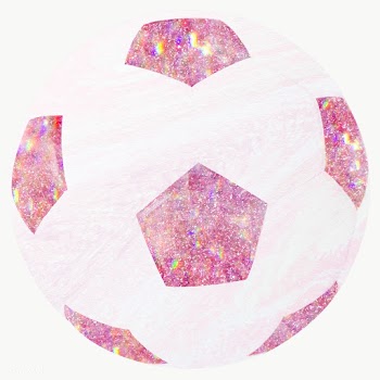 Pink holographic football design element | Free  transparent png - 2356086