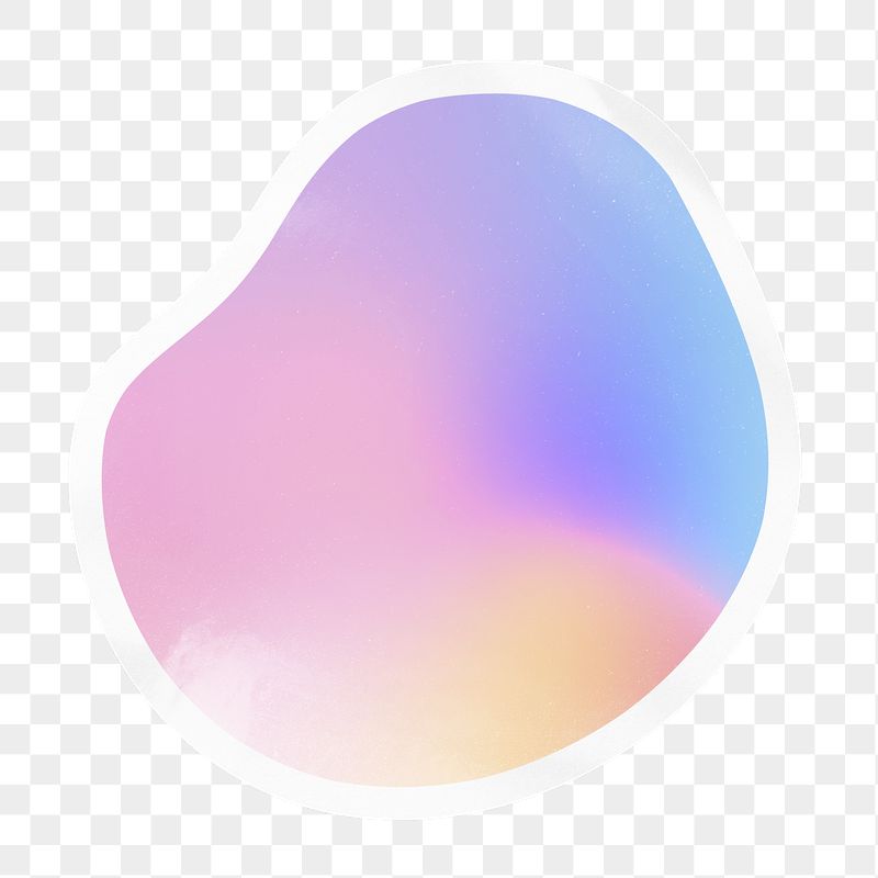 Pink holographic png badge sticker | Free PNG - rawpixel