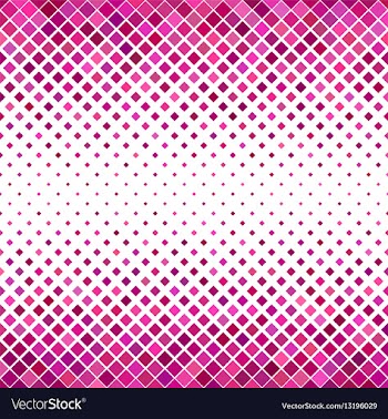 Pink horizontal square pattern background vector image