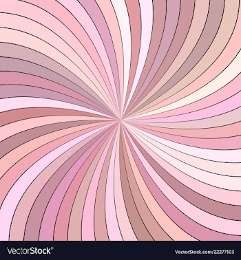Pink hypnotic abstract spiral ray stripe vector image