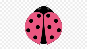 Pink Ladybug Clipart - Clip Art Lady Bugs