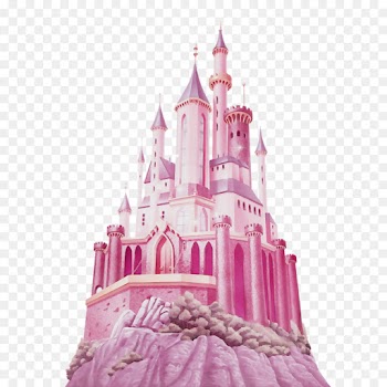 pink landmark castle spire architecture