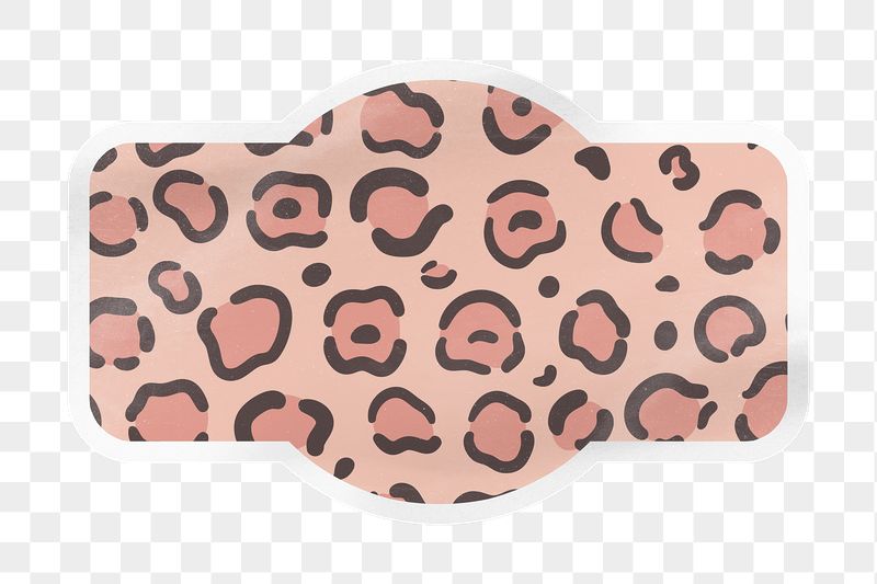 Pink leopard png animal print, | Free PNG - rawpixel