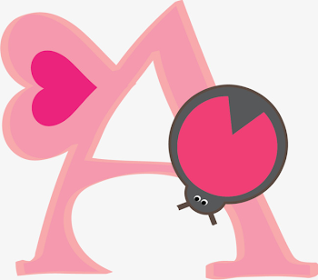 Pink Letters, Pink, Letter, Png Material PNG Transparent Image and ...