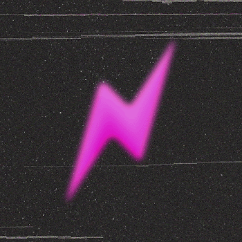 Pink light bolt icon, blurry | Free Photo - rawpixel