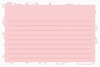 Pink lined paper note | Free stock vector - 1206777