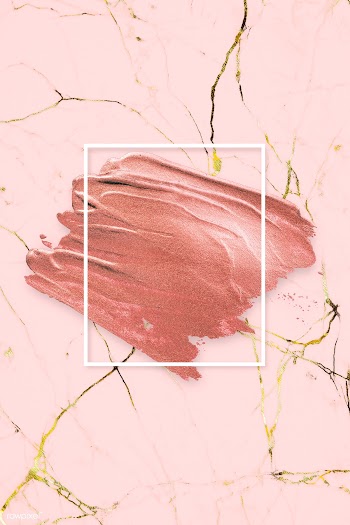 Pink lipstick smudge | Free stock psd mockup - 592250