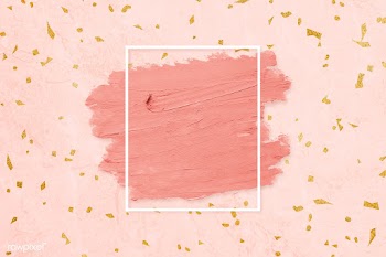 Pink lipstick smudge | Free stock psd mockup - 592423