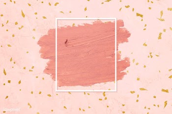 Pink lipstick smudge | Free stock vector - 592278
