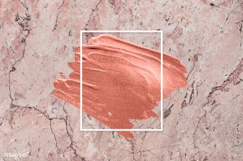 Pink lipstick smudge | Free stock vector - 592292
