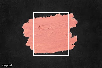 Pink lipstick smudge | Free stock vector - 592316