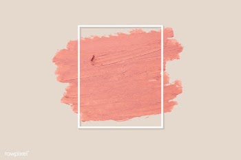 Pink lipstick smudge | Free stock vector - 592331