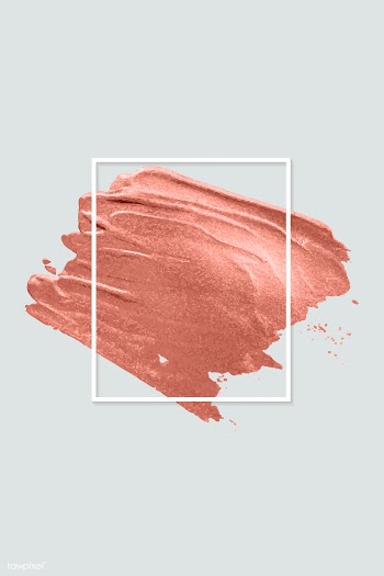Pink lipstick smudge | Free stock vector - 592359