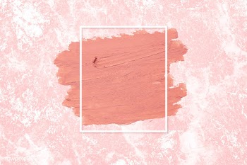 Pink lipstick smudge | Free stock vector - 592361