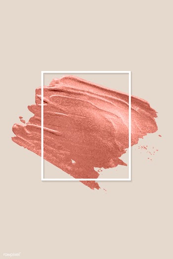 Pink lipstick smudge | Free stock vector - 592378