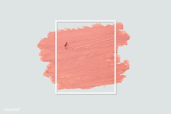 Pink lipstick smudge | Free stock vector - 592406