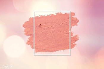 Pink lipstick smudge | Free stock vector - 592489