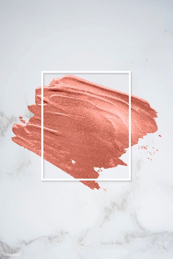 Pink lipstick smudge | Free stock vector - 592516