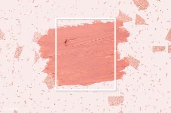 Pink lipstick smudge | Free stock vector - 592536