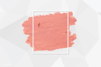 Pink lipstick smudge | Free stock vector - 592580