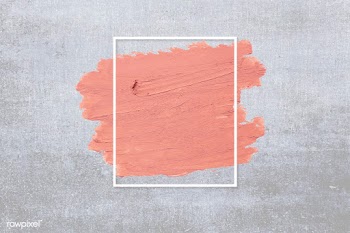 Pink lipstick smudge | Free stock vector - 592587