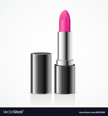  					Pink Lipstick vector image														