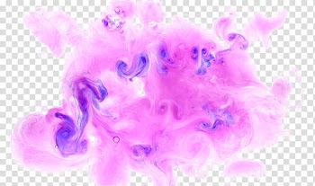 Pink liquid screenshot, Fog Color Ink wash painting, smoke transparent background PNG clipart