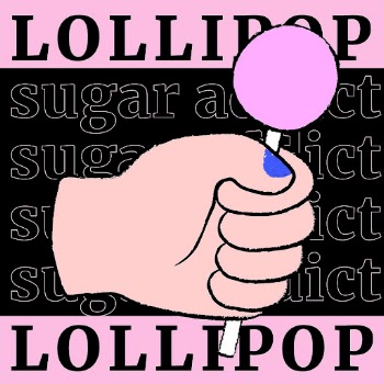 Pink lollipop Instagram post template, | Free Vector Template - rawpixel