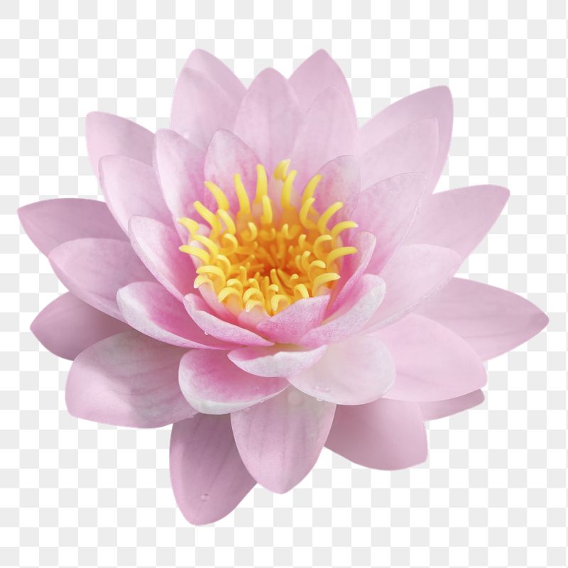 Pink lotus png flower sticker, | Free PNG - rawpixel