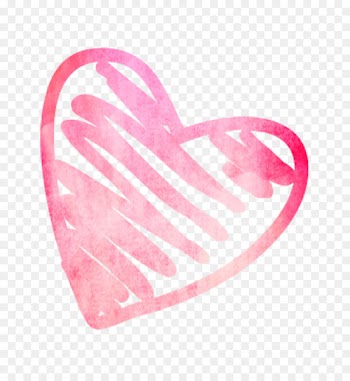 Pink M Heart M-095 RTV Pink -  