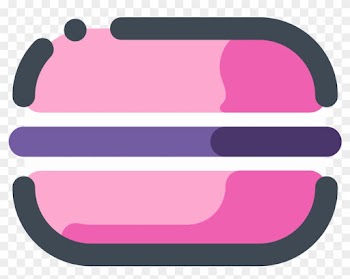Pink Macaron Icon - Food Pink Png Icon