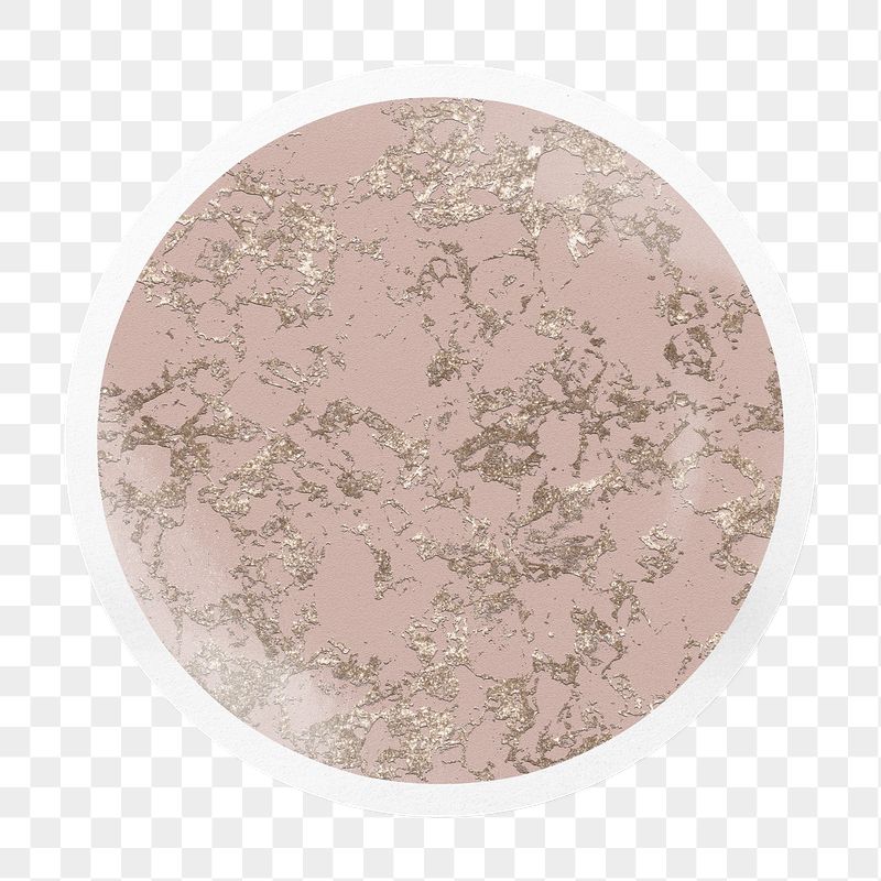 Pink marble png badge sticker | Free PNG - rawpixel