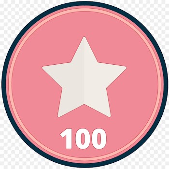 pink material property logo star circle