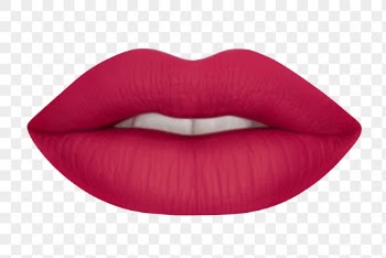Pink matte lips png sticker, | Free PNG - rawpixel