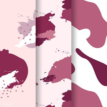 Pink Memphis pattern design vector | Free stock vector - 535623