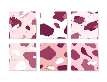 Pink Memphis pattern design vector | Free stock vector - 535649