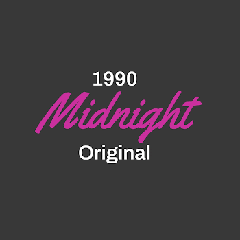 Pink midnight logo template, retro | Free PSD Template - rawpixel