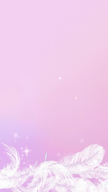 Pink mobile wallpaper, aesthetic feathers | Free Photo - rawpixel