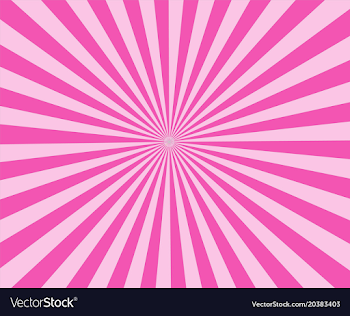 Pink modern stripe rays background pink sunburst Vector Image