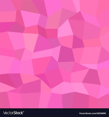 Pink mosaic background - polygonal graphic design vector image