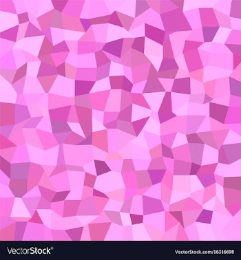 Pink mosaic background - polygonal graphic design vector image