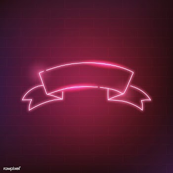 Pink neon banner | Free stock vector - 843071