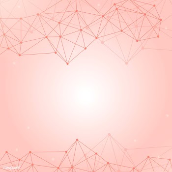 Pink neural network illustration | Free stock vector - 555750