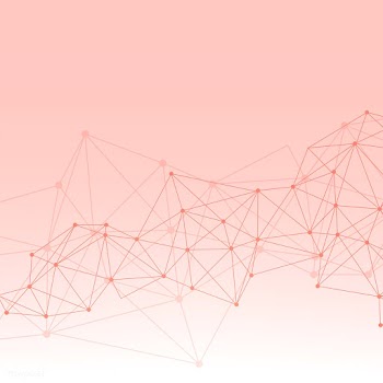 Pink neural network illustration | Free stock vector - 555765