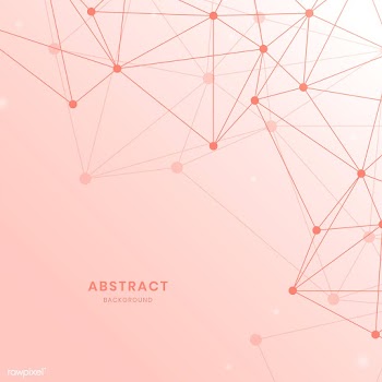 Pink neural network illustration | Free stock vector - 555776