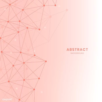 Pink neural network illustration | Free stock vector - 555784
