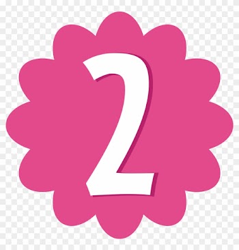 Pink Number 2 Clip Art Clipart Free Clipart - Pink Number 2 Clipart