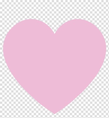 Pink Open Heart Pastel, heart transparent background PNG clipart