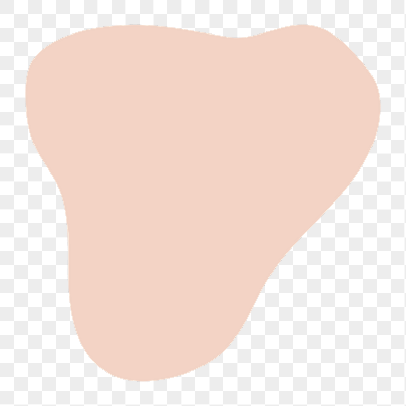 Pink organic png shape sticker, | Free PNG - rawpixel