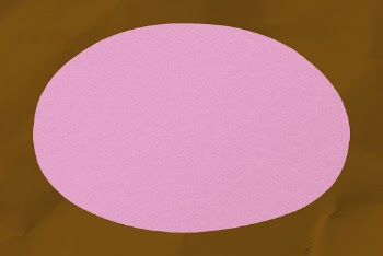 Pink oval background, brown crumpled | Free Photo - rawpixel